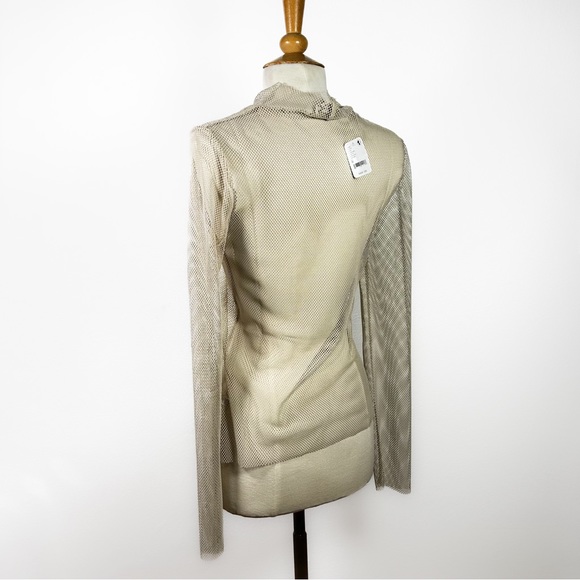NWT Free People City Lights Layering Top in Sand Jam size Medium - Picture 7 of 9